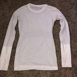 Lululemon white long sleeve